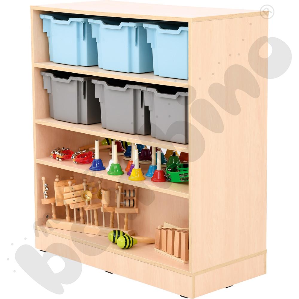 Regał Grande dwustronny - klon jasny Regał Grande dwustronny - klon jasny