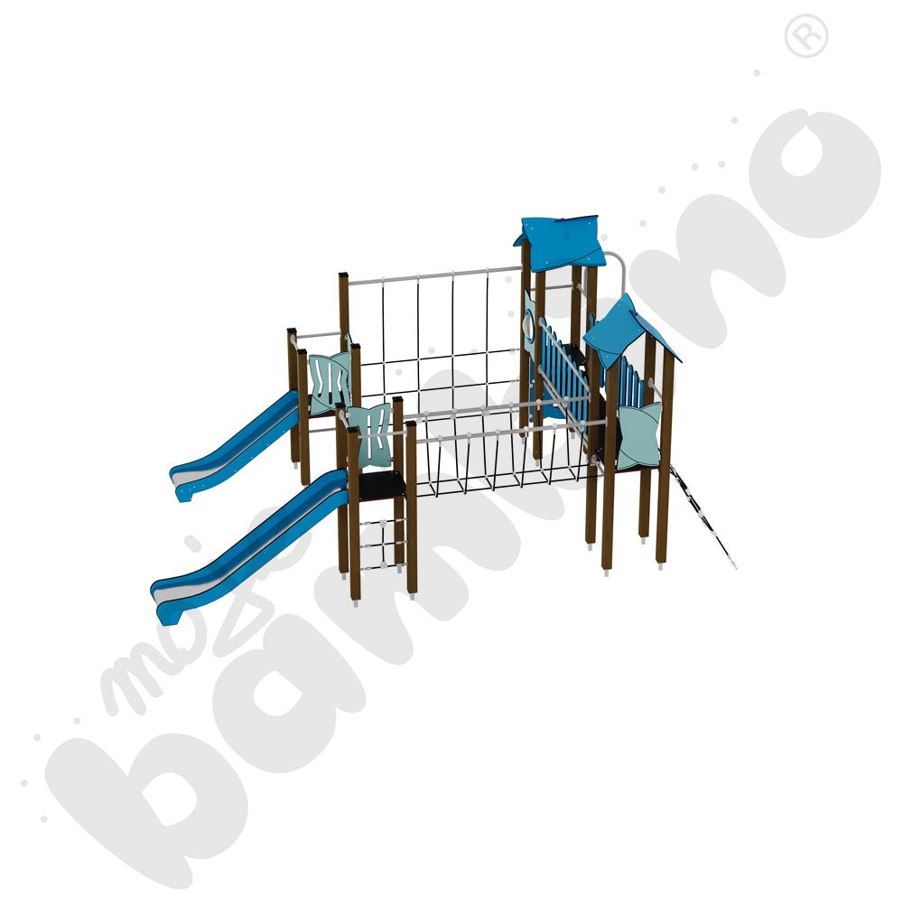 Zestaw Urbi 9, słupy drewniane B