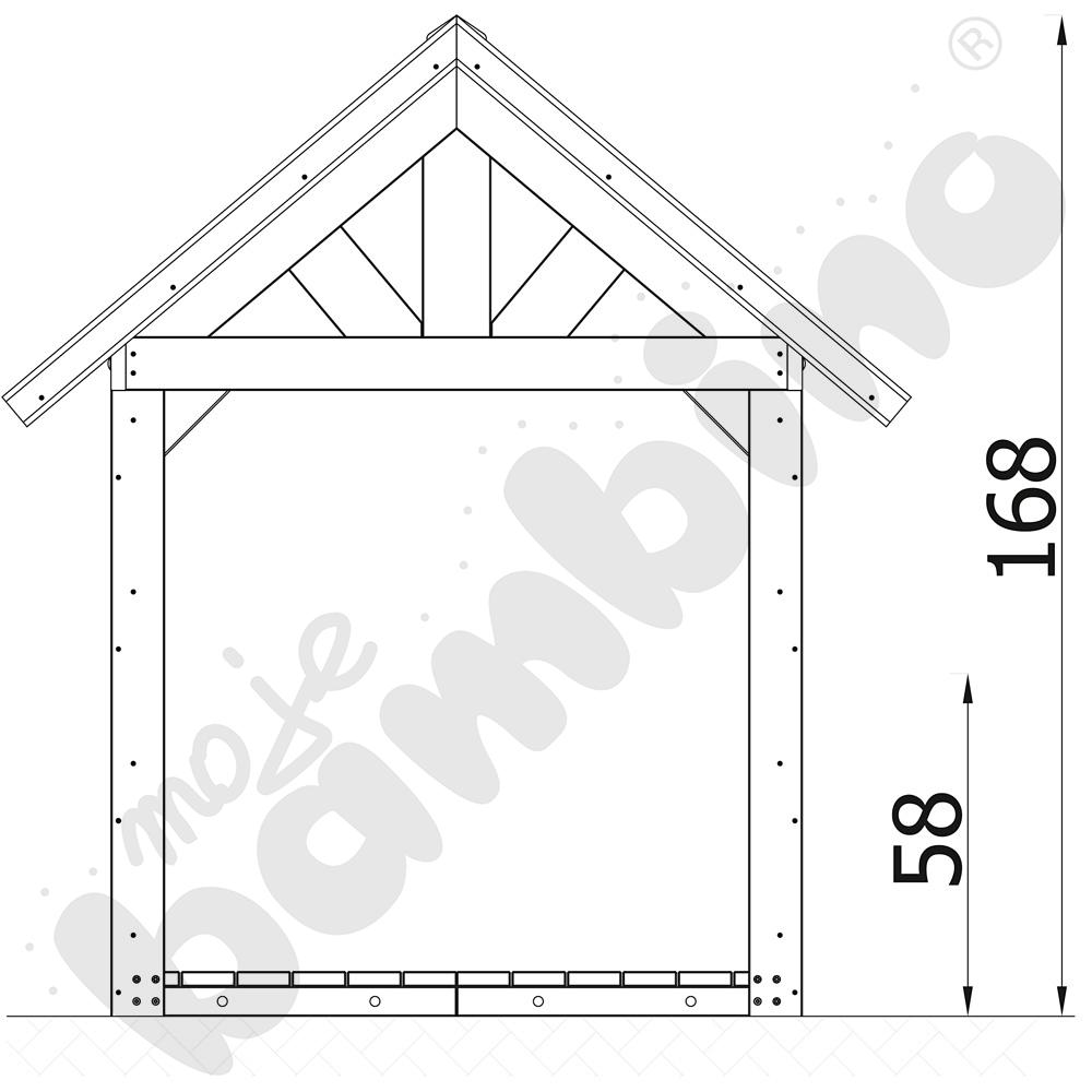 Domek Terra ażurowy
