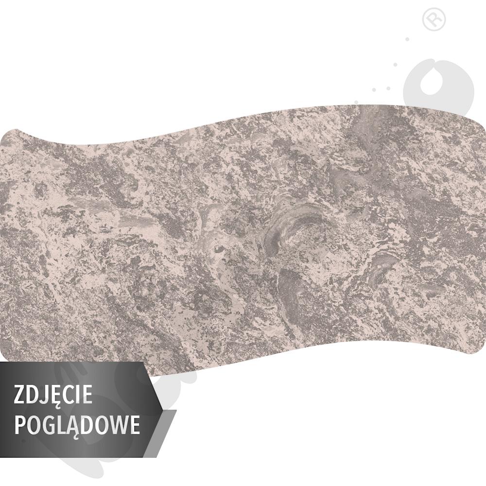 Stół cichy Plus falisty duży 140x72, beżowy, rozm.1 z 2 kółkami