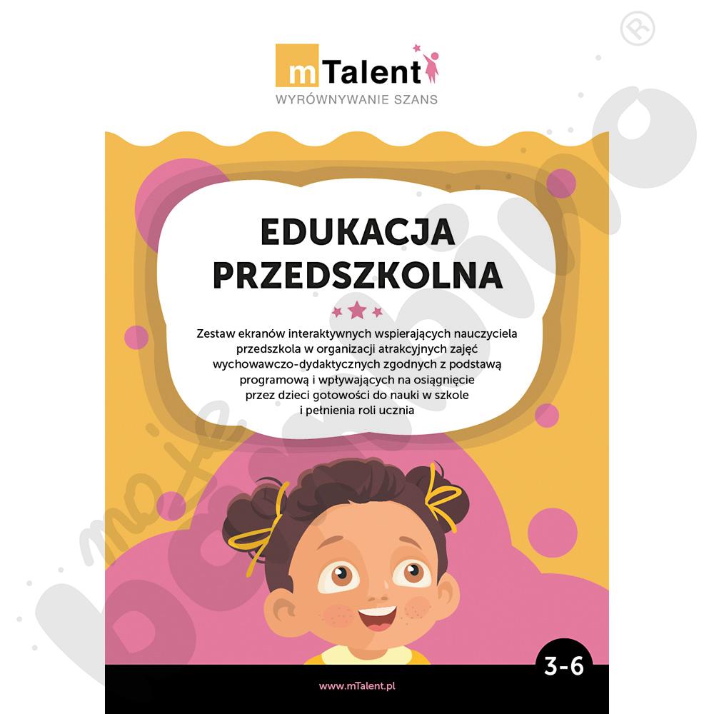 Programy multimedialne: Edukacja Przedszkolna mTalent + Tic Tac Toe! mTalent