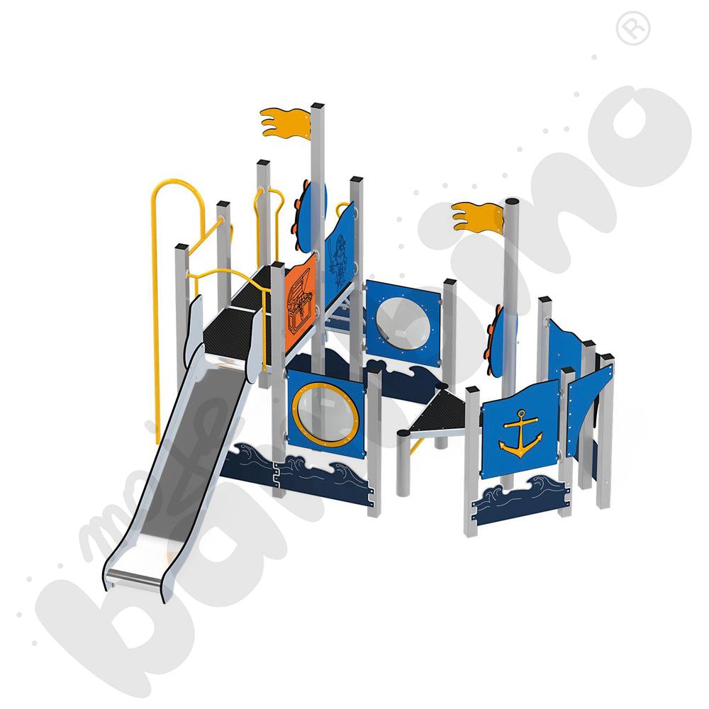 Quadro - zestaw 12466, metalowe słupy