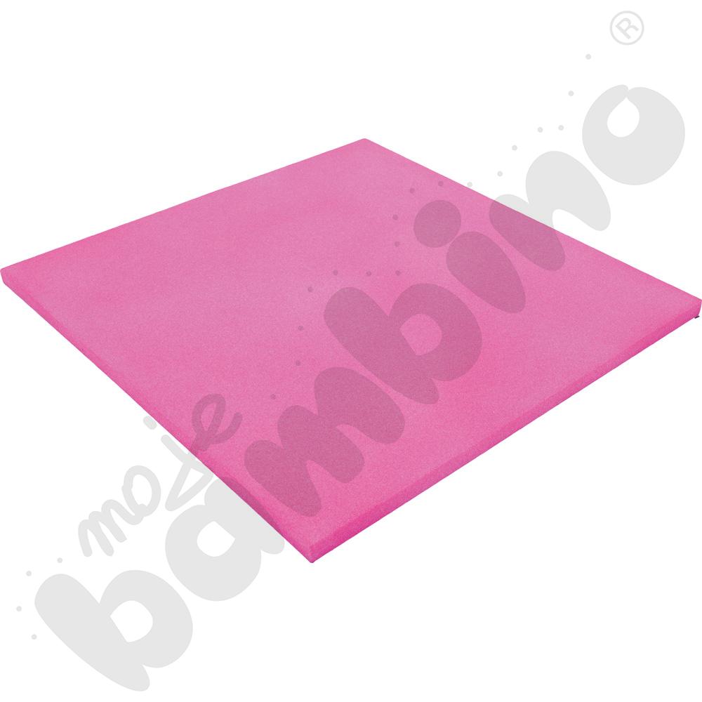 Kwadrat wyciszający - różowy, gr. 20 mm