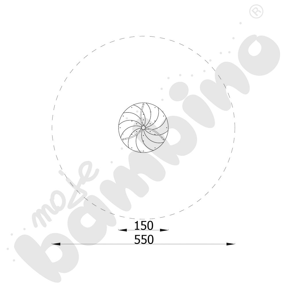 Karuzela tarczowa Roto śr. 150