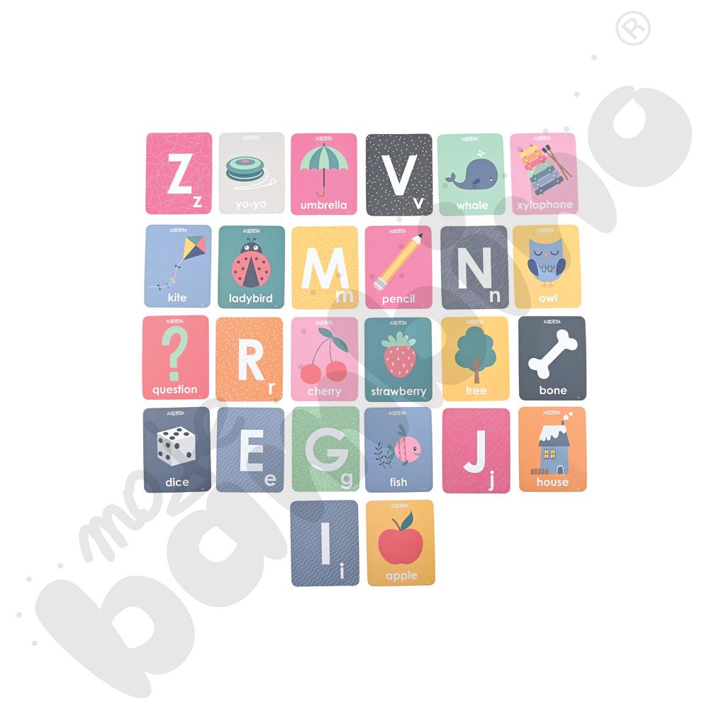 LOGI miniBot - alfabet - w języku angielskim