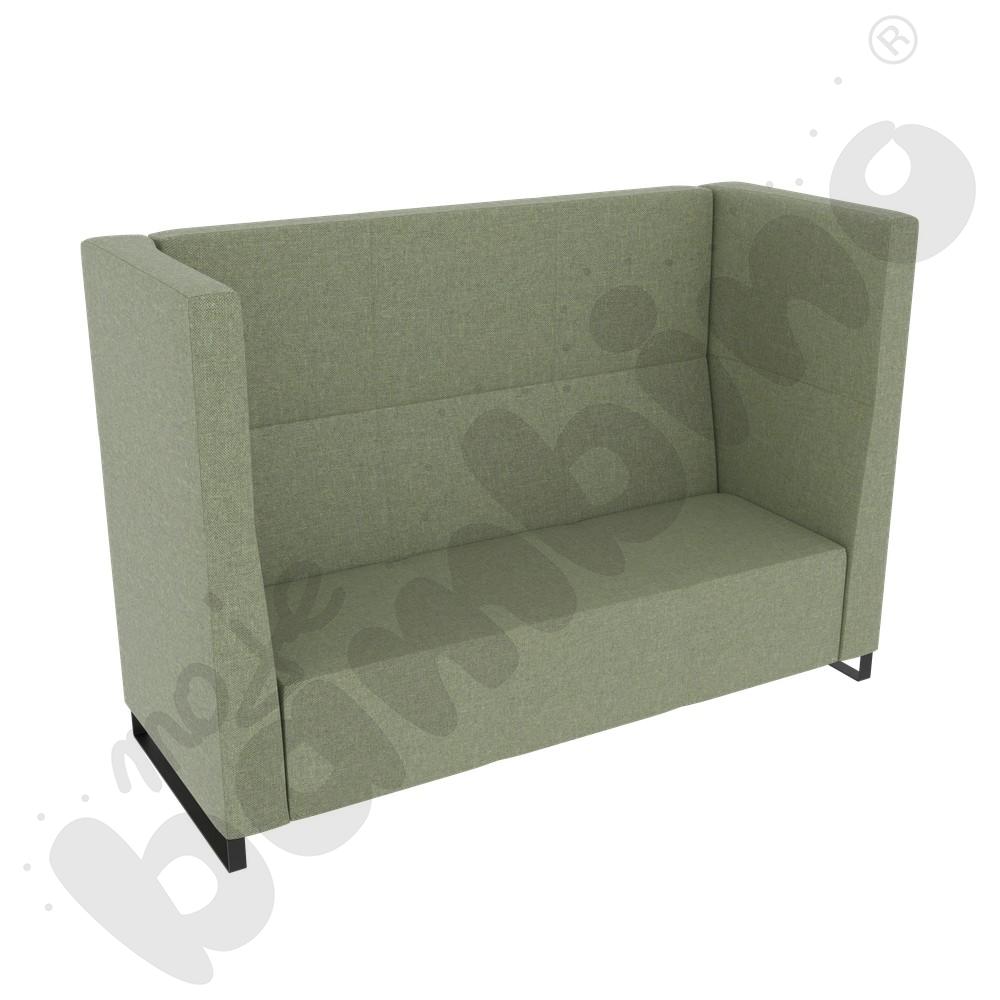 Sofa Universum 3-os. wys. 133 cm, 2 boki średnie, tkanina RO27