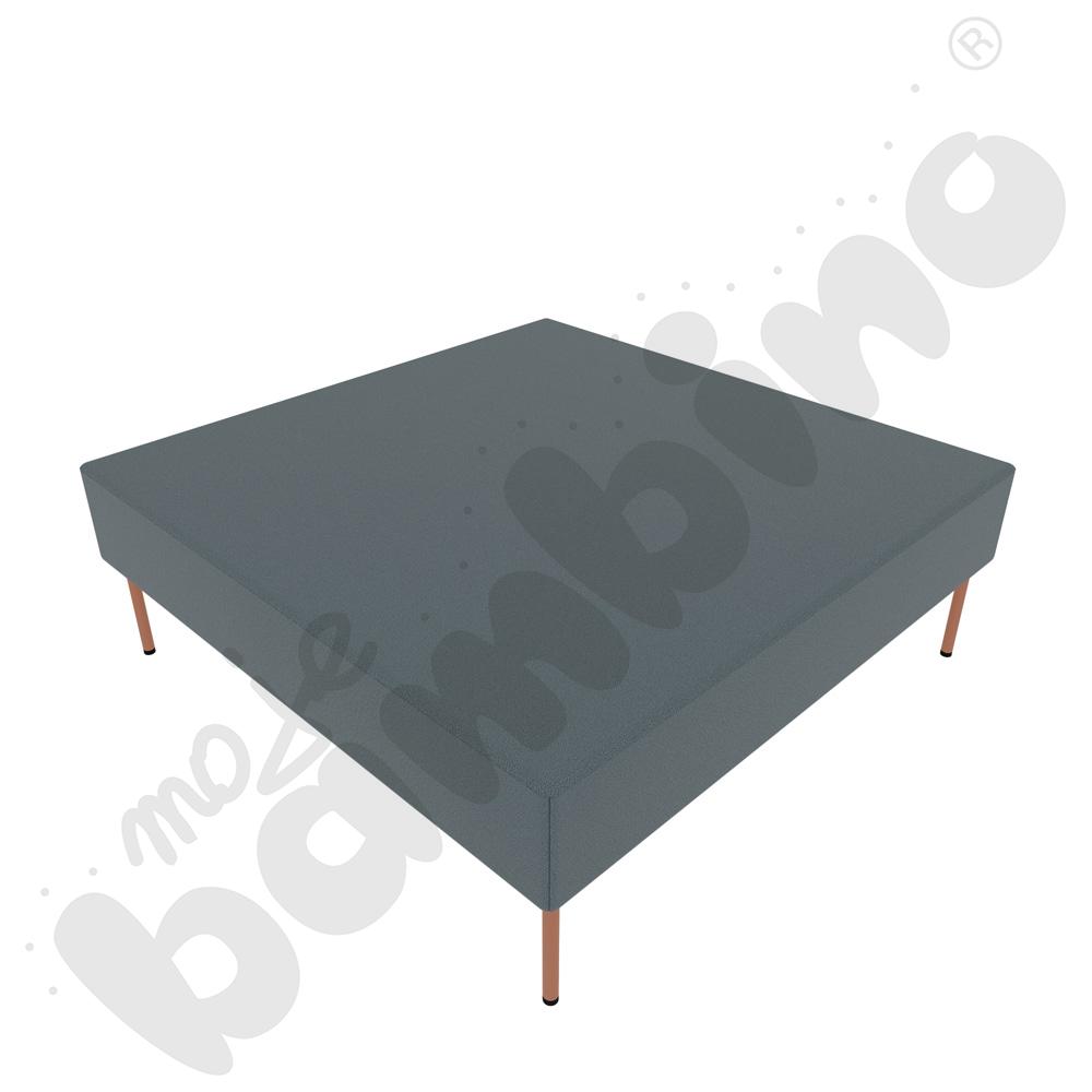 Pufa Versa 120x120 cm z plastikowymi stopkami, stelaż łososiowy, tkanina BD13 Pufa Versa 120x120 cm z plastikowymi stopkami, stelaż łososiowy, tkanina BD13