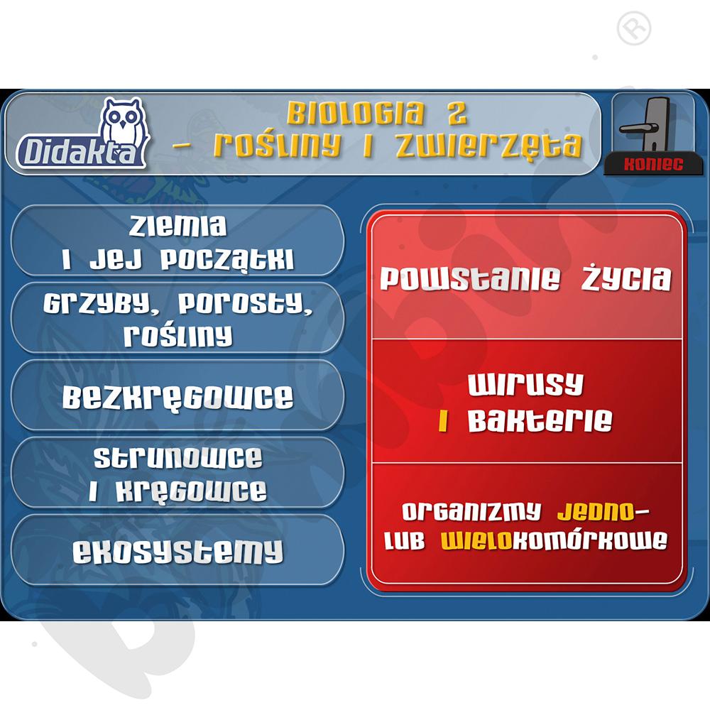 Didakta – Biologia 2 – Rośliny i zwierzęta 