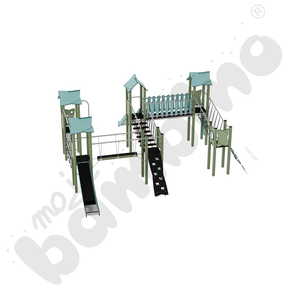 Zestaw Urbi 11, słupy metalowe C