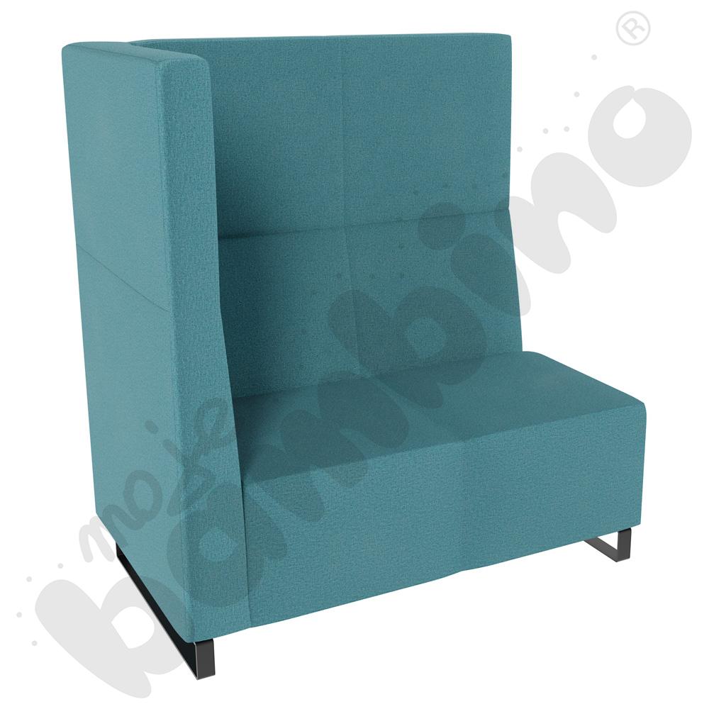 Sofa Universum 2-os. wys. 133 cm, bok średni lewy, tkanina KG09