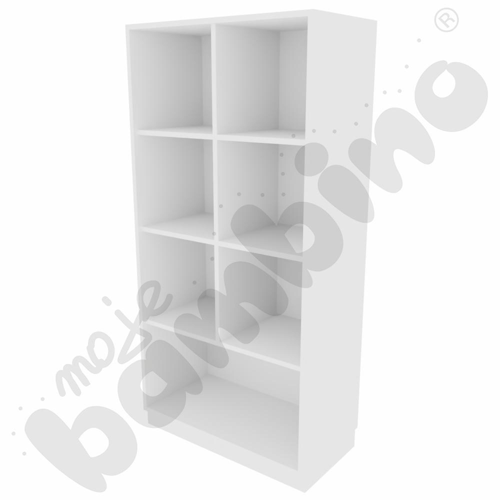 Quadro - szafka XL na 2 szerokie szuflady, biała