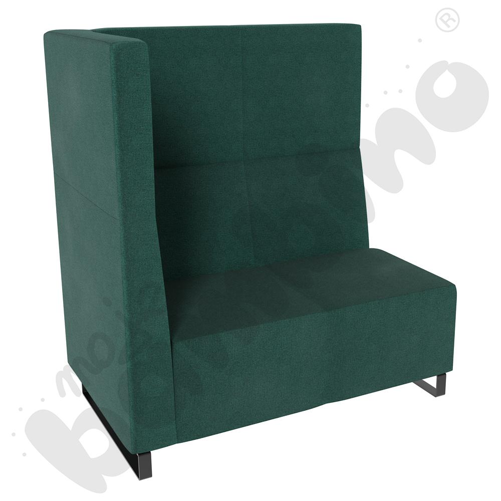 Sofa Universum 2-os. wys. 133 cm, bok średni lewy, tkanina KG10