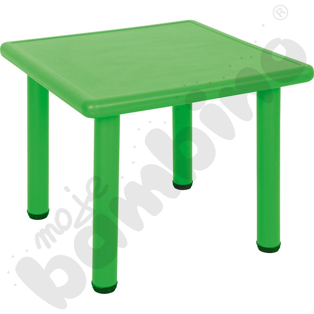Stół Dumi kwadratowy - zielony