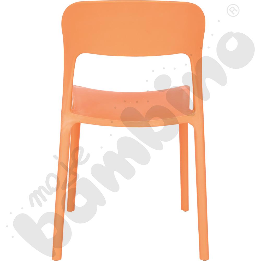 Krzesło Felix pomarańczowe