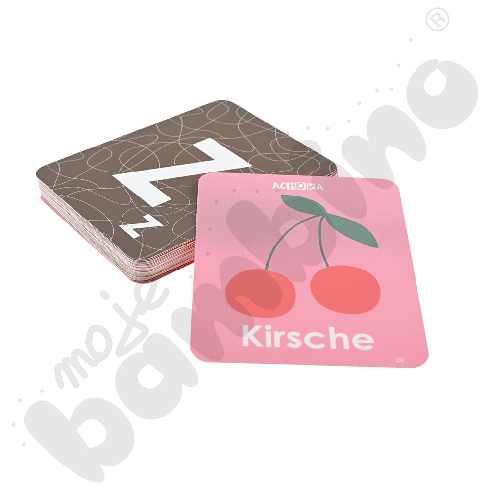 LOGI miniBot - alfabet - w języku niemieckim