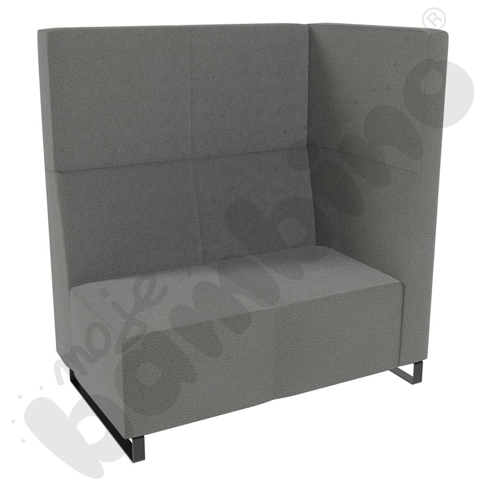Sofa Universum 2-os. wys. 133 cm, bok średni prawy, tkanina KG22