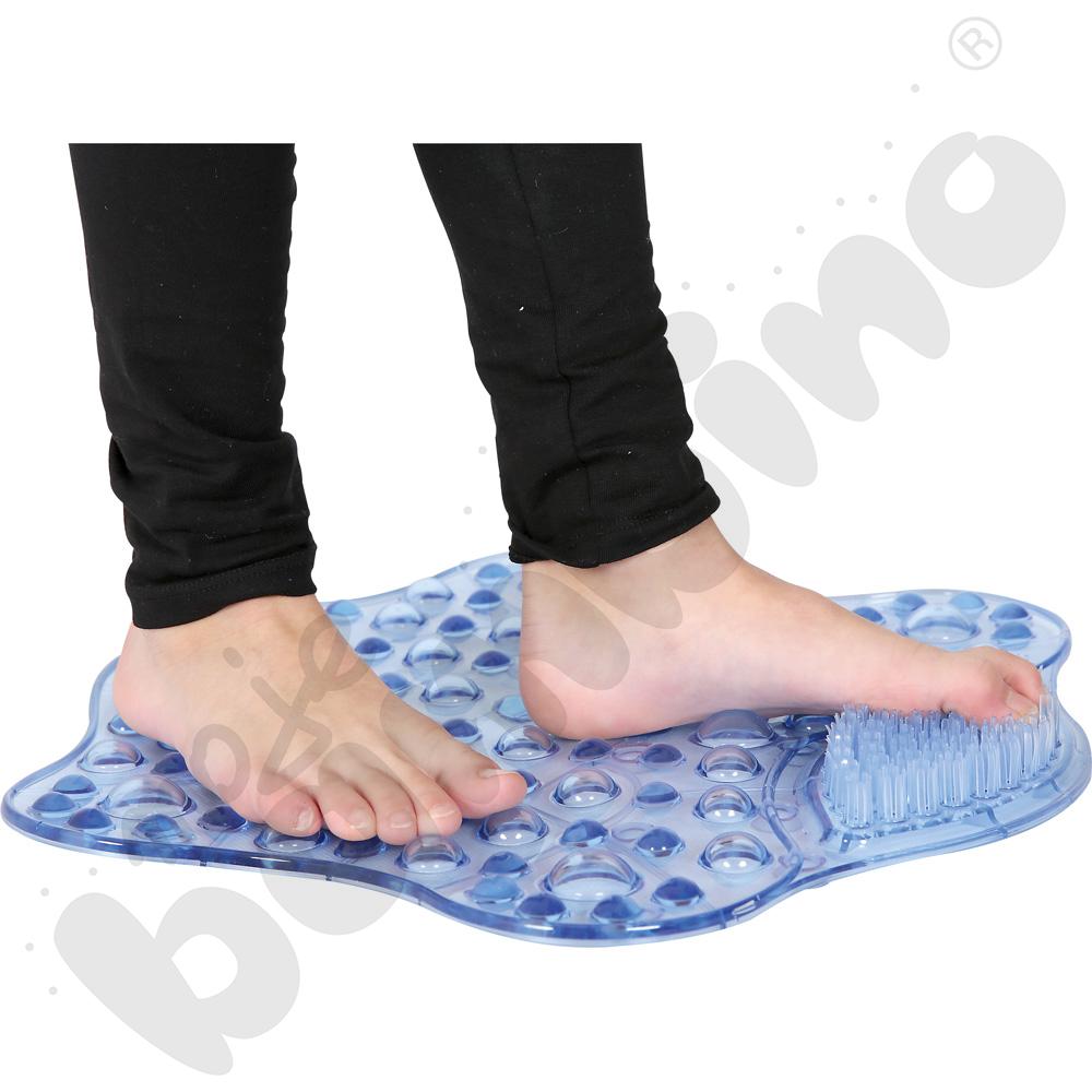 Mata do masażu stóp z przyssawkami