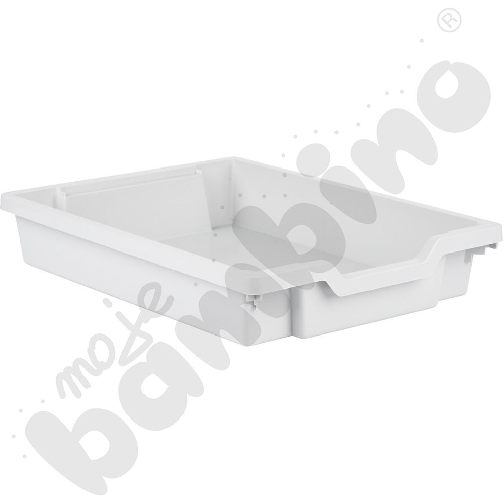 Pojemnik płytki - jasnoszary