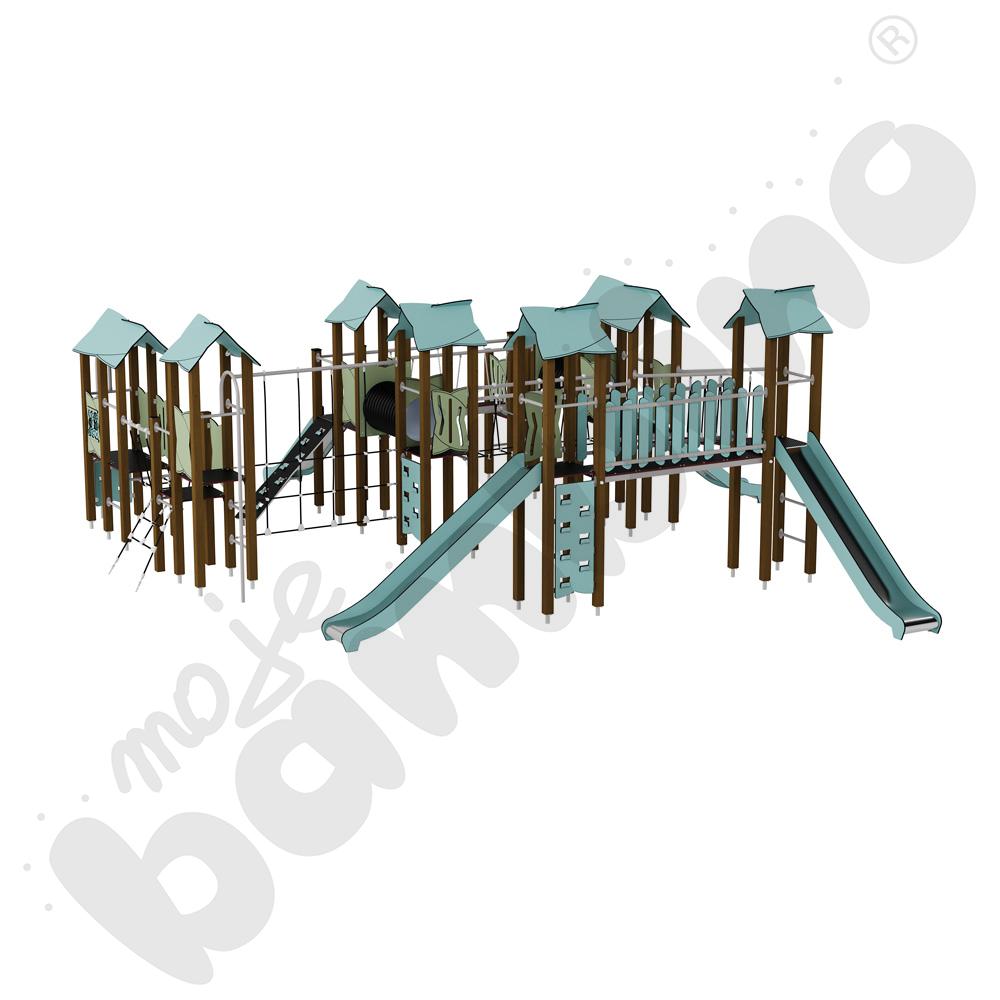 Zestaw Urbi 12, słupy drewniane C