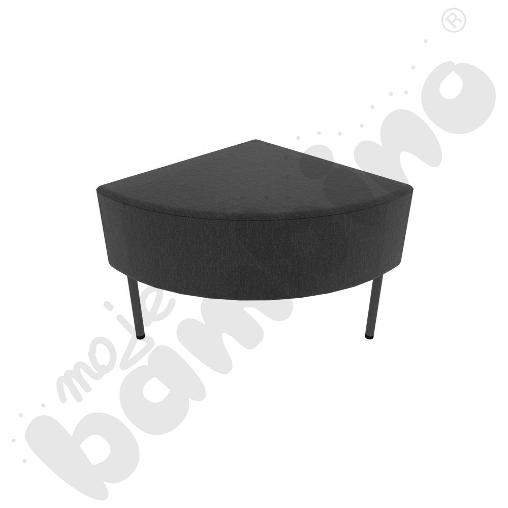 Narożnik Versa 50x50 cm z plastikowymi stopkami, stelaż antracytowy, tkanina RO42