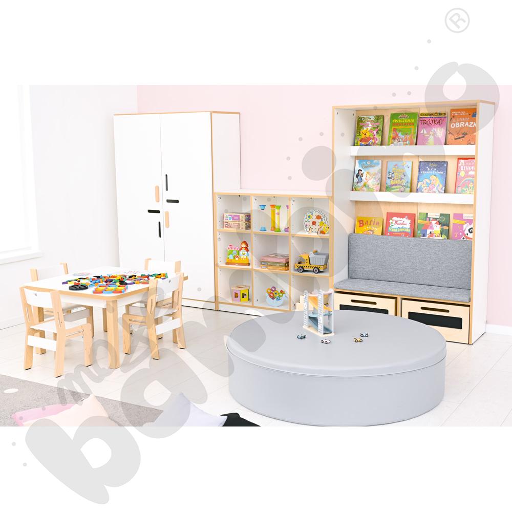 Białe krzesło NEA rozm. 2