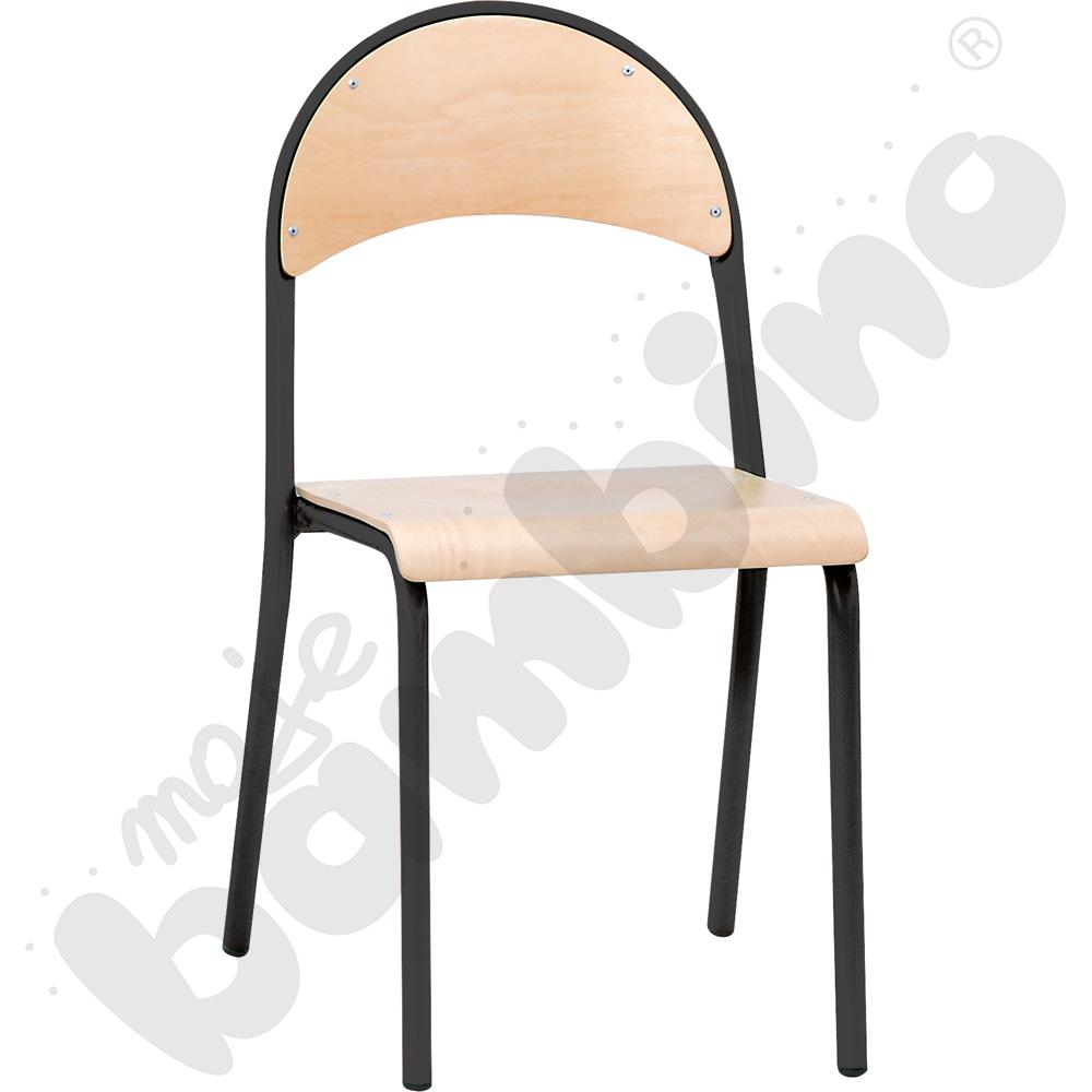 Krzesło P rozm. 7 czarne