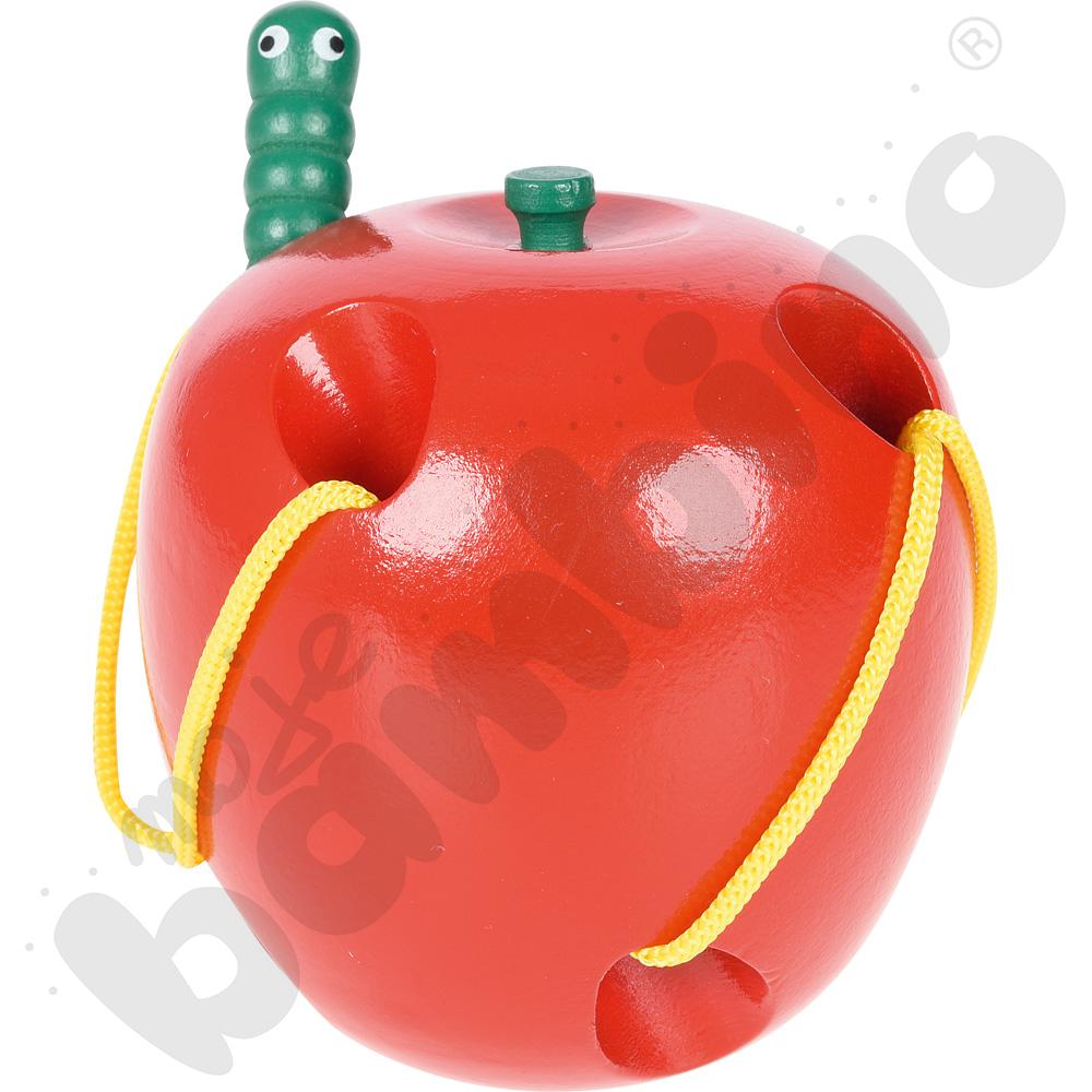 Przewlekanka - jabłko z robaczkiem