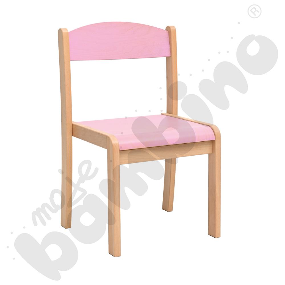 Krzesło Filipek PASTEL różowe, rozm. 4 Krzesło Filipek PASTEL różowe, rozm. 4