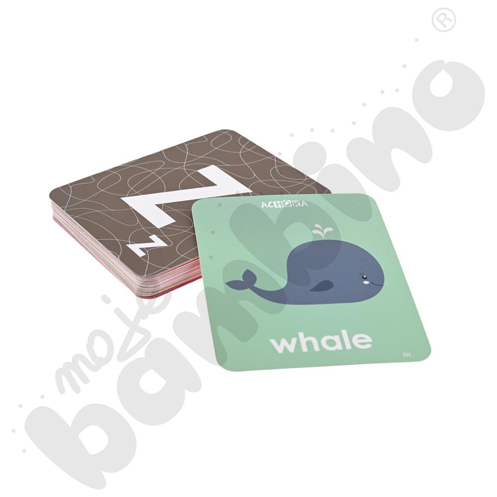 LOGI miniBot - alfabet - w języku angielskim