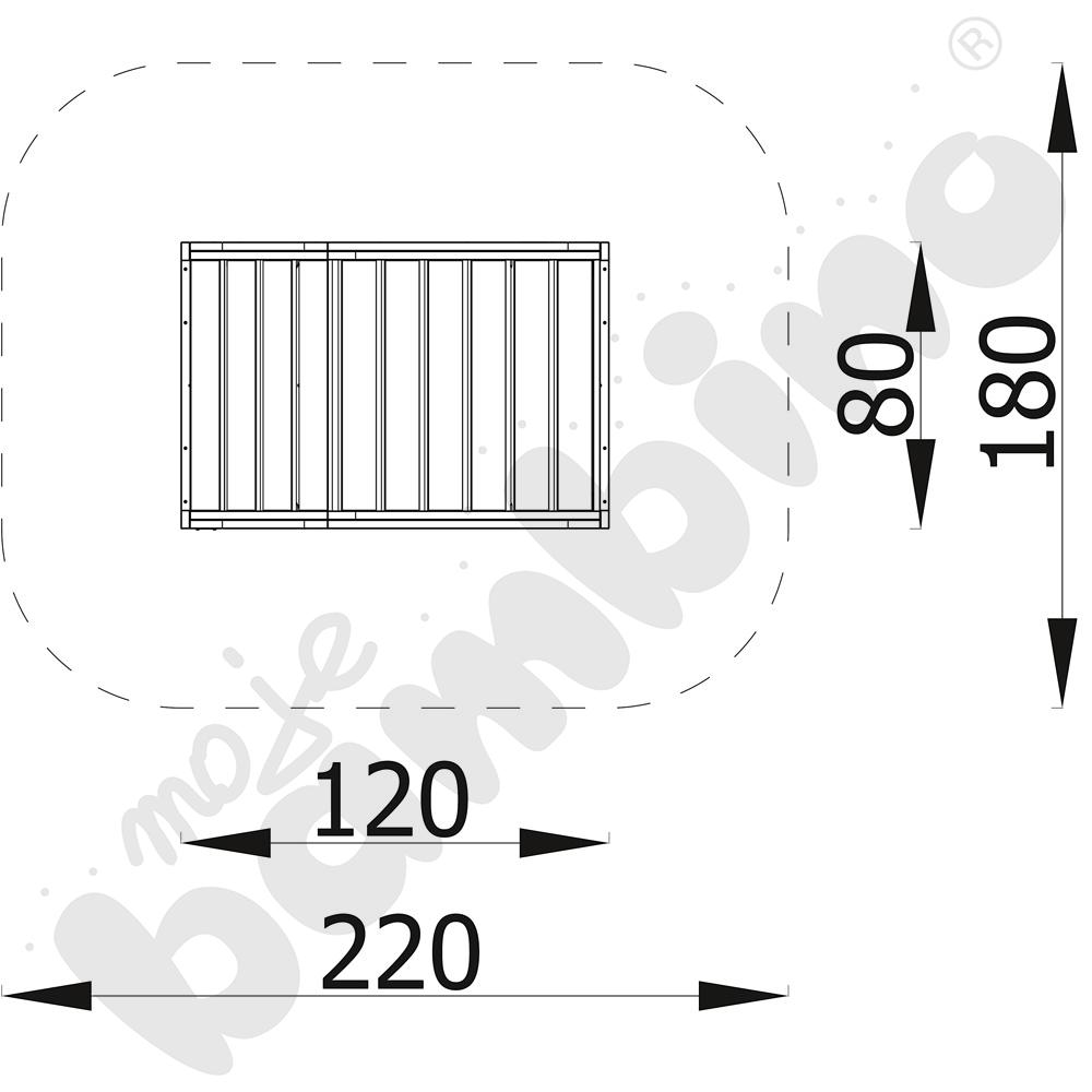 Domek Terra, drewniany