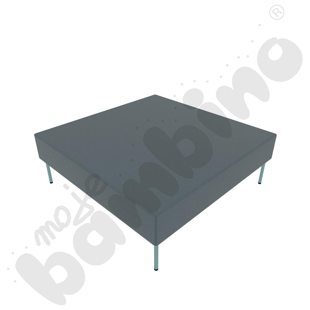 Pufa Versa 120x120 cm z filcowymi stopkami, stelaż turkusowy, tkanina BD13 Pufa Versa 120x120 cm z filcowymi stopkami, stelaż turkusowy, tkanina BD13