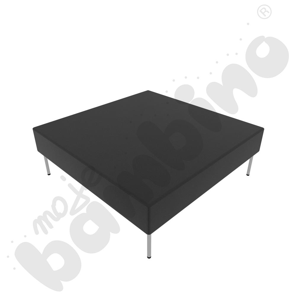 Pufa Versa 120x120 cm z filcowymi stopkami, stelaż jasnoszary, tkanina BD14 Pufa Versa 120x120 cm z filcowymi stopkami, stelaż jasnoszary, tkanina BD14