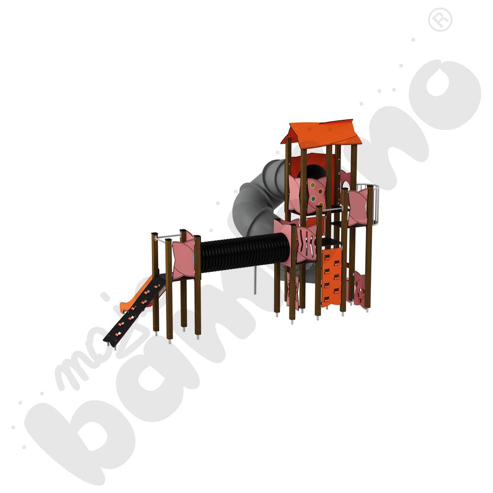 Zestaw Urbi 13, słupy drewniane A