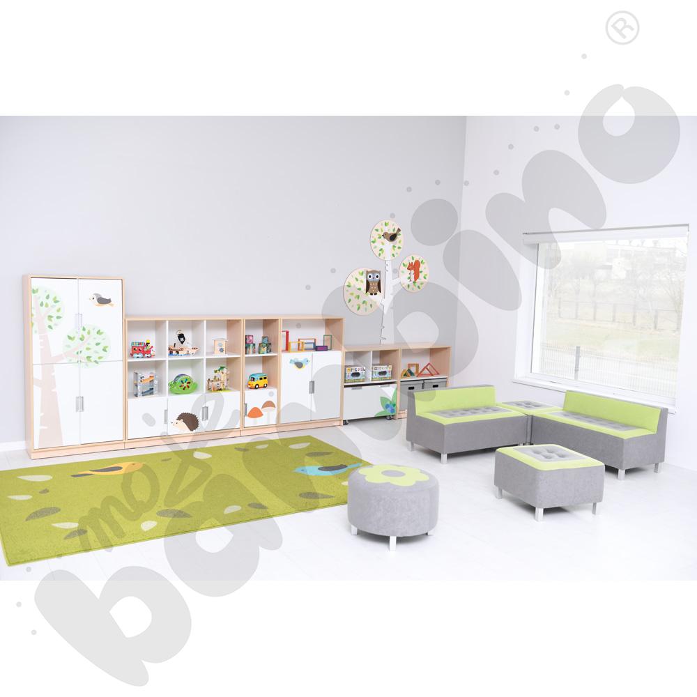 Quadro - zestaw Las 90 st., cichy domyk, klonowa skrzynia