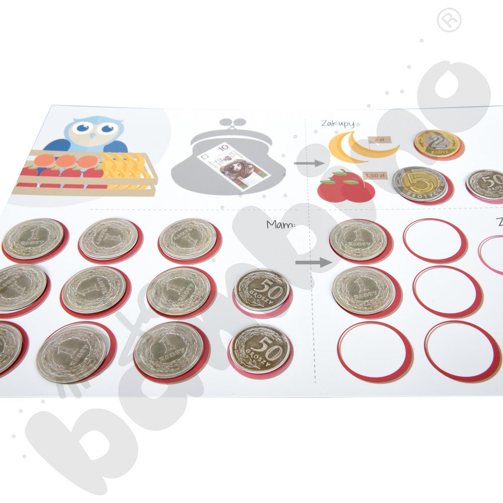 Karty pracy do zestawu magnetycznych pieniędzy Karty pracy do zestawu magnetycznych pieniędzy