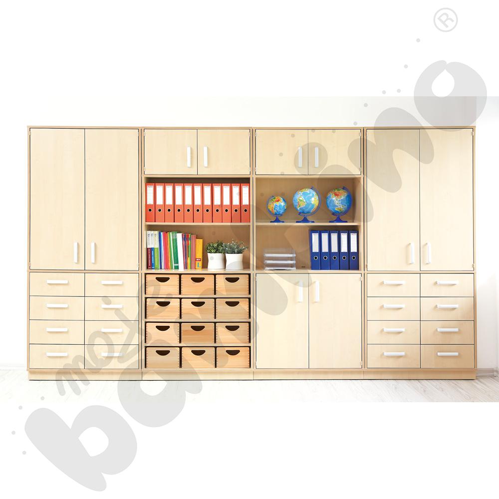 Nadstawka Flexi-TJ D, szer. 89 cm, klon jasny Nadstawka Flexi-TJ D, szer. 89 cm, klon jasny