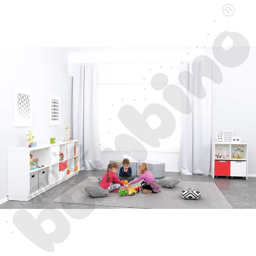 Quadro - zestaw 90, 90 st., biała skrzynia