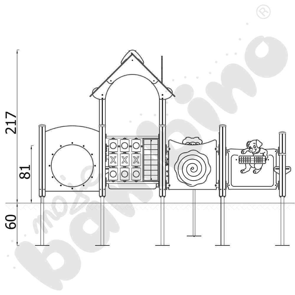 Quadro Baby - maxi domek