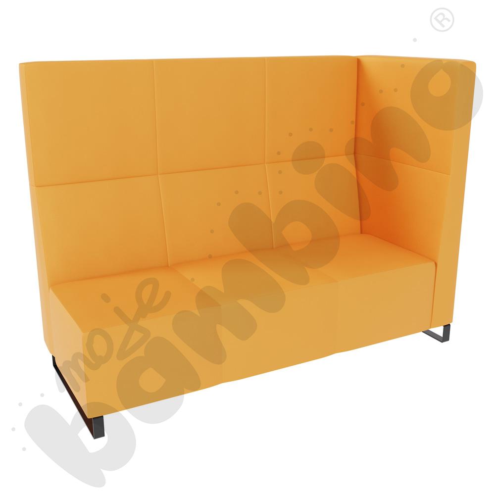 Sofa Universum 3-os. wys. 133 cm, bok średni prawy, tkanina MT08