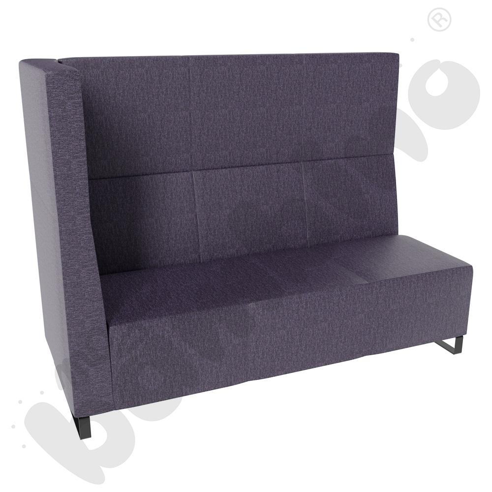 Sofa Universum 3-os. wys. 133 cm, bok średni lewy, tkanina RO16