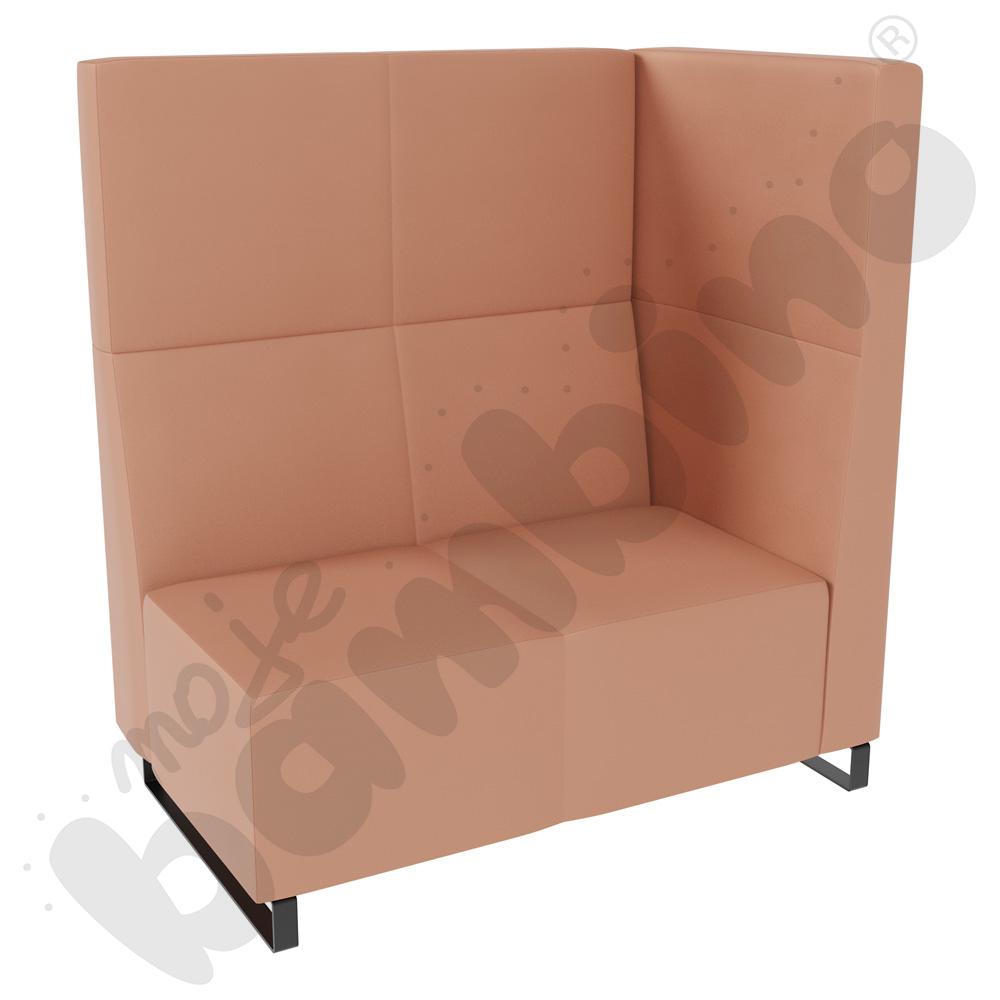 Sofa Universum 2-os. wys. 133 cm, bok średni prawy, tkanina MT06