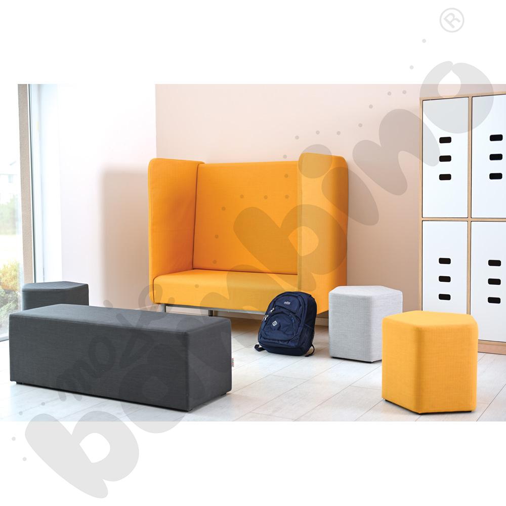 Pufa Inflamea 1 dł. 116, ciemnoszara