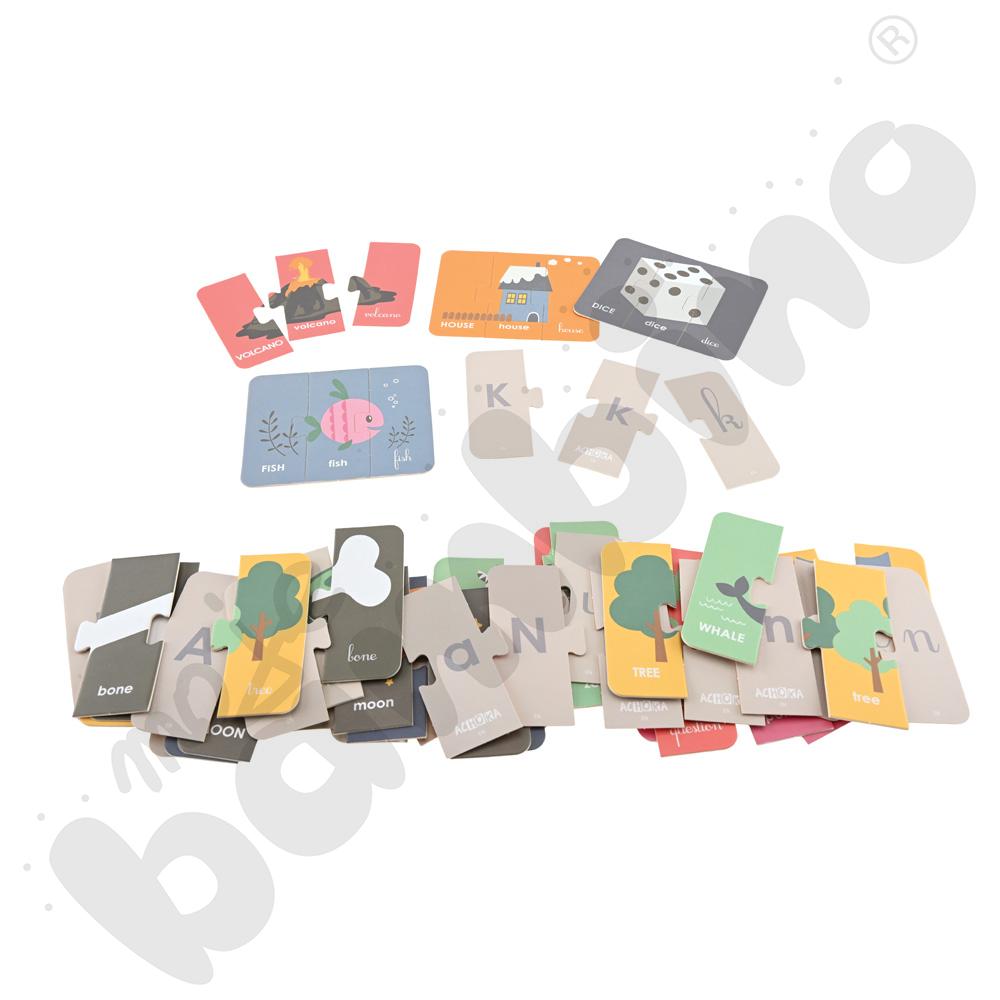 LOGI miniBot - puzzle alfabet - w języku angielskim