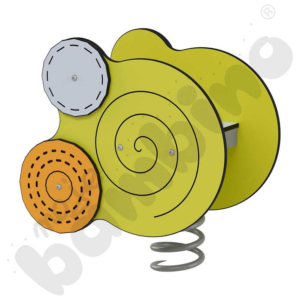 Milo - sprężynowiec 1 na podstawie betonowej