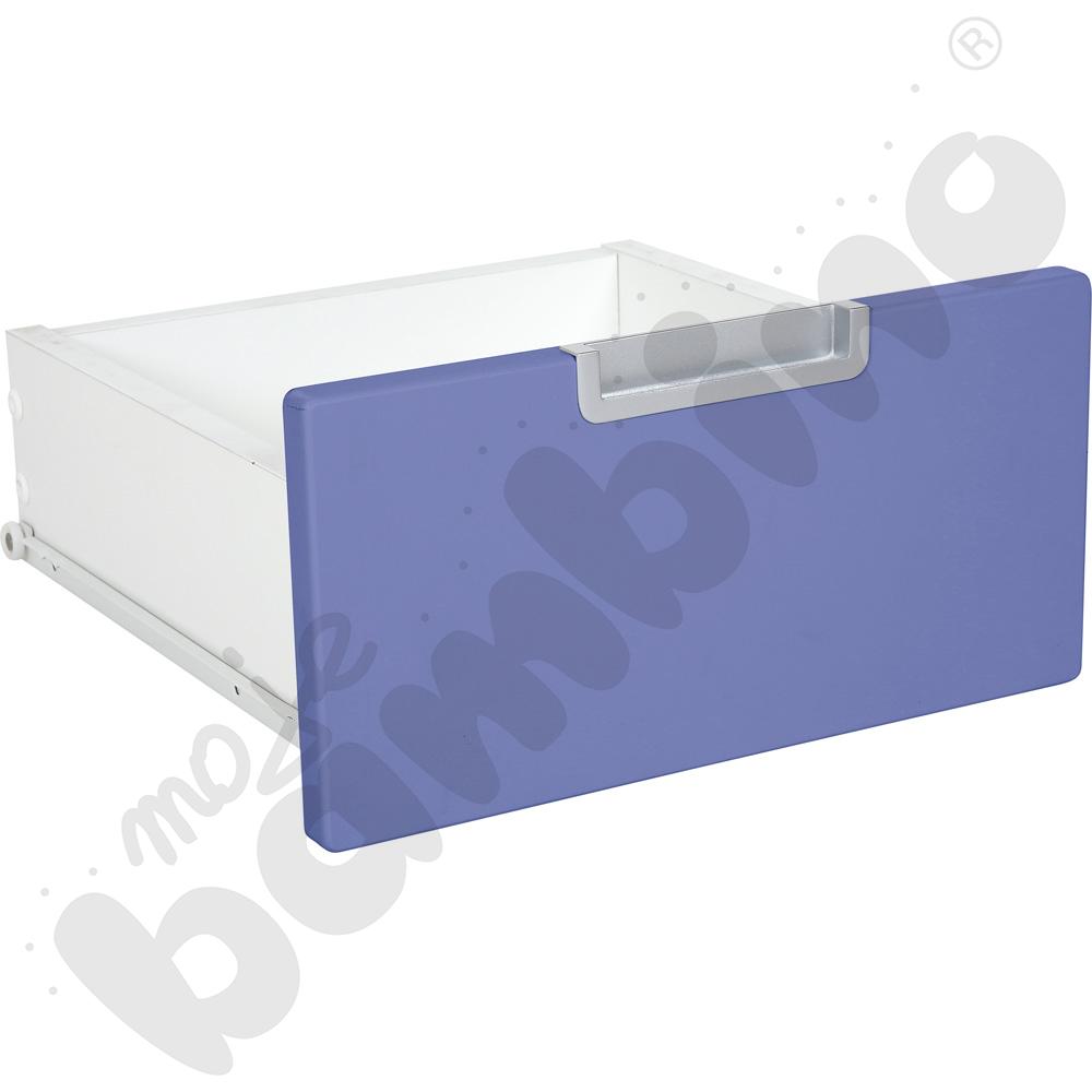 Quadro - szuflada wąska środkowa - niebieska