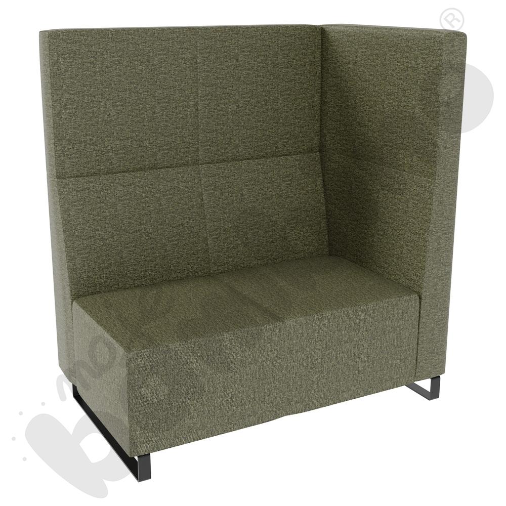 Sofa Universum 2-os. wys. 133 cm, bok średni prawy, tkanina RO27