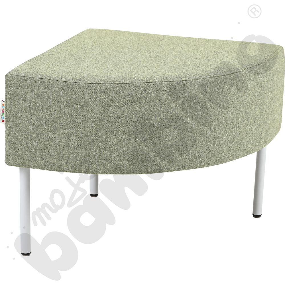 Narożnik Versa 50x50 cm z plastikowymi stopkami, stelaż jasnoszary, tkanina RO27 Narożnik Versa 50x50 cm z plastikowymi stopkami, stelaż jasnoszary, tkanina RO27