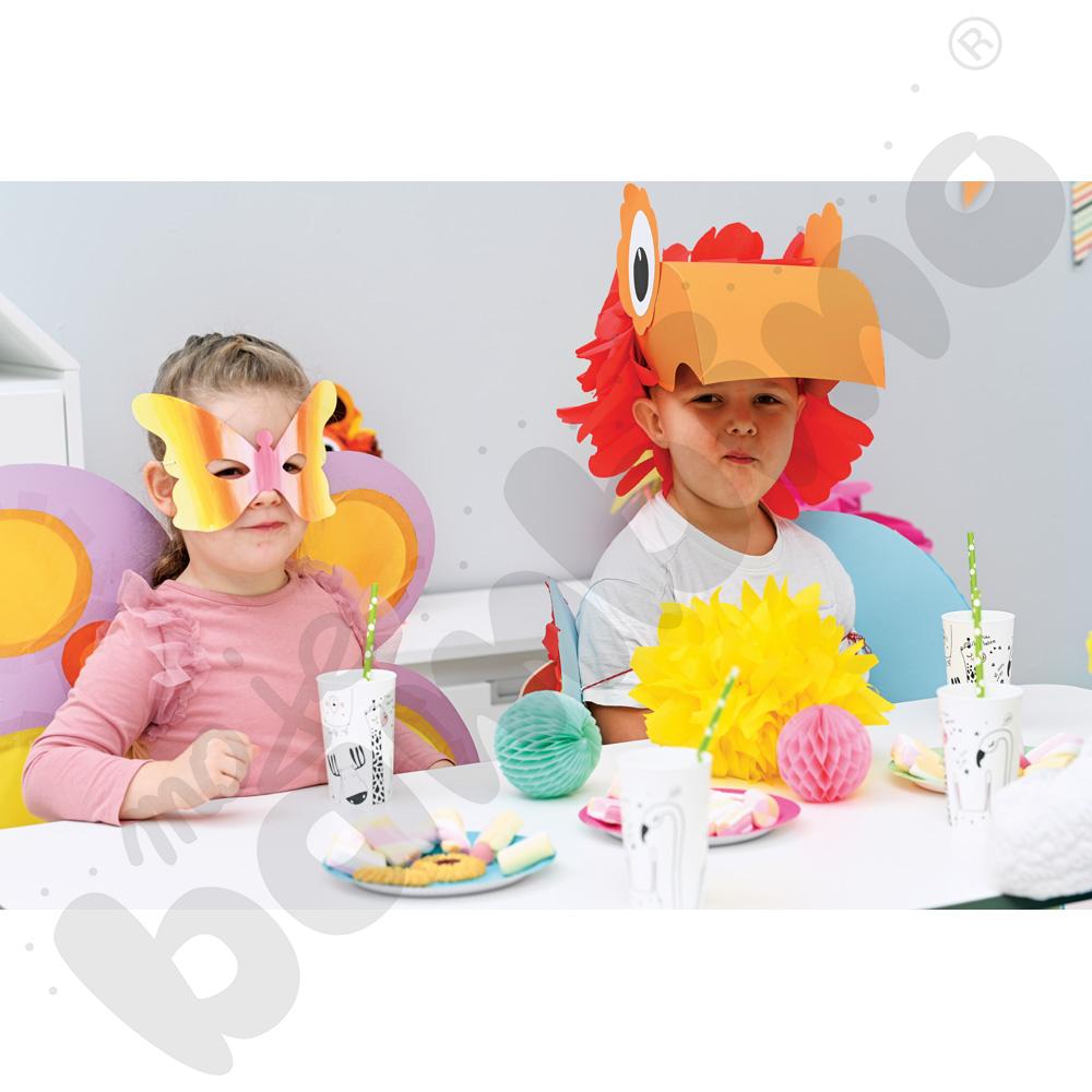 Pompony pastelowe, 100 szt.