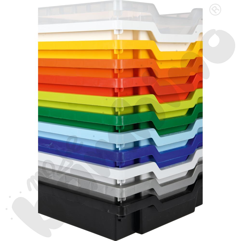 Pojemnik płytki - niebieski