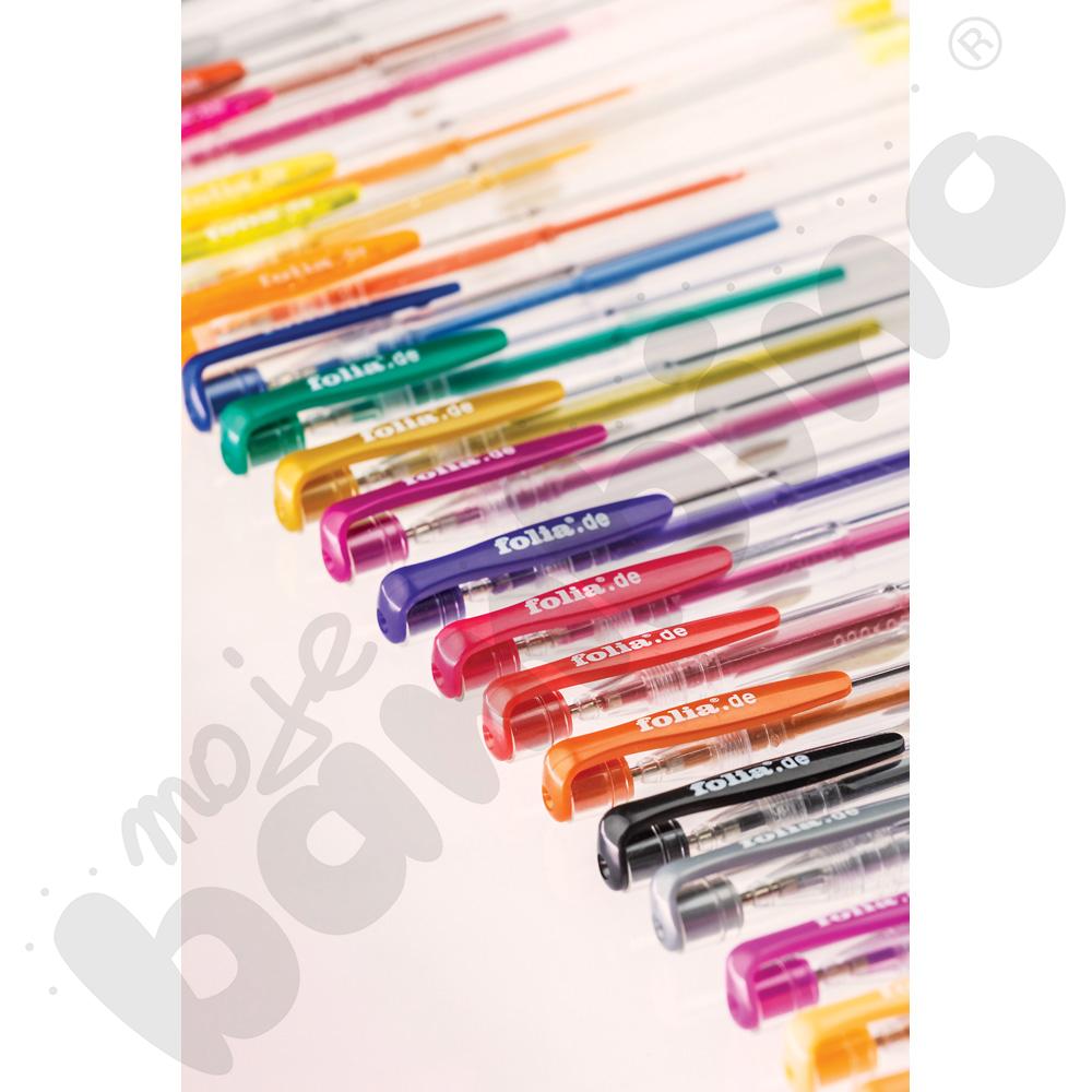 Żel-pen metaliczny